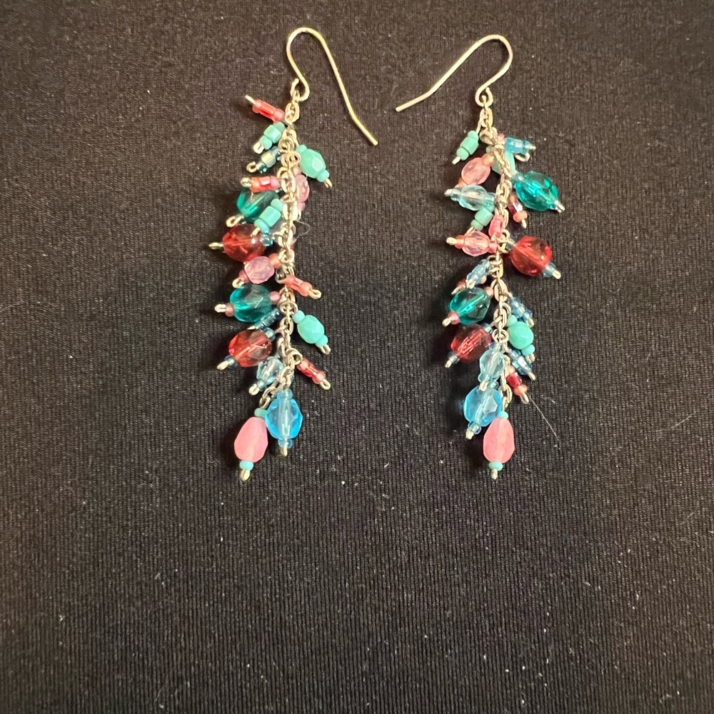 Beaded Drop Earrings